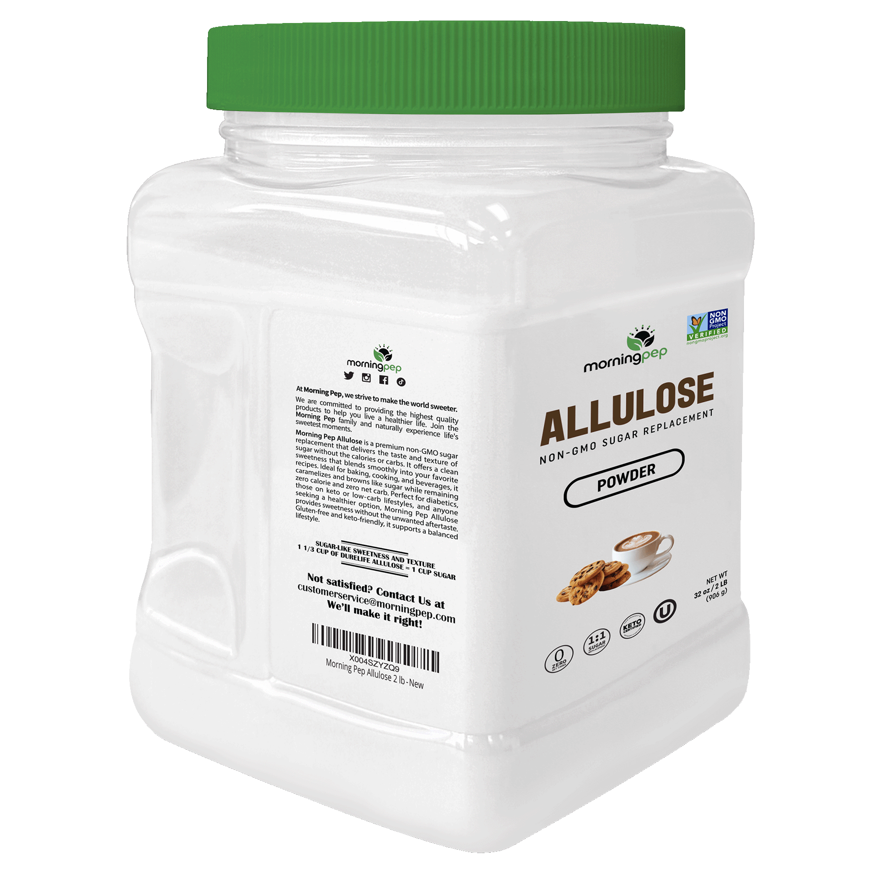 Morning Pep Pure Allulose Sweetener