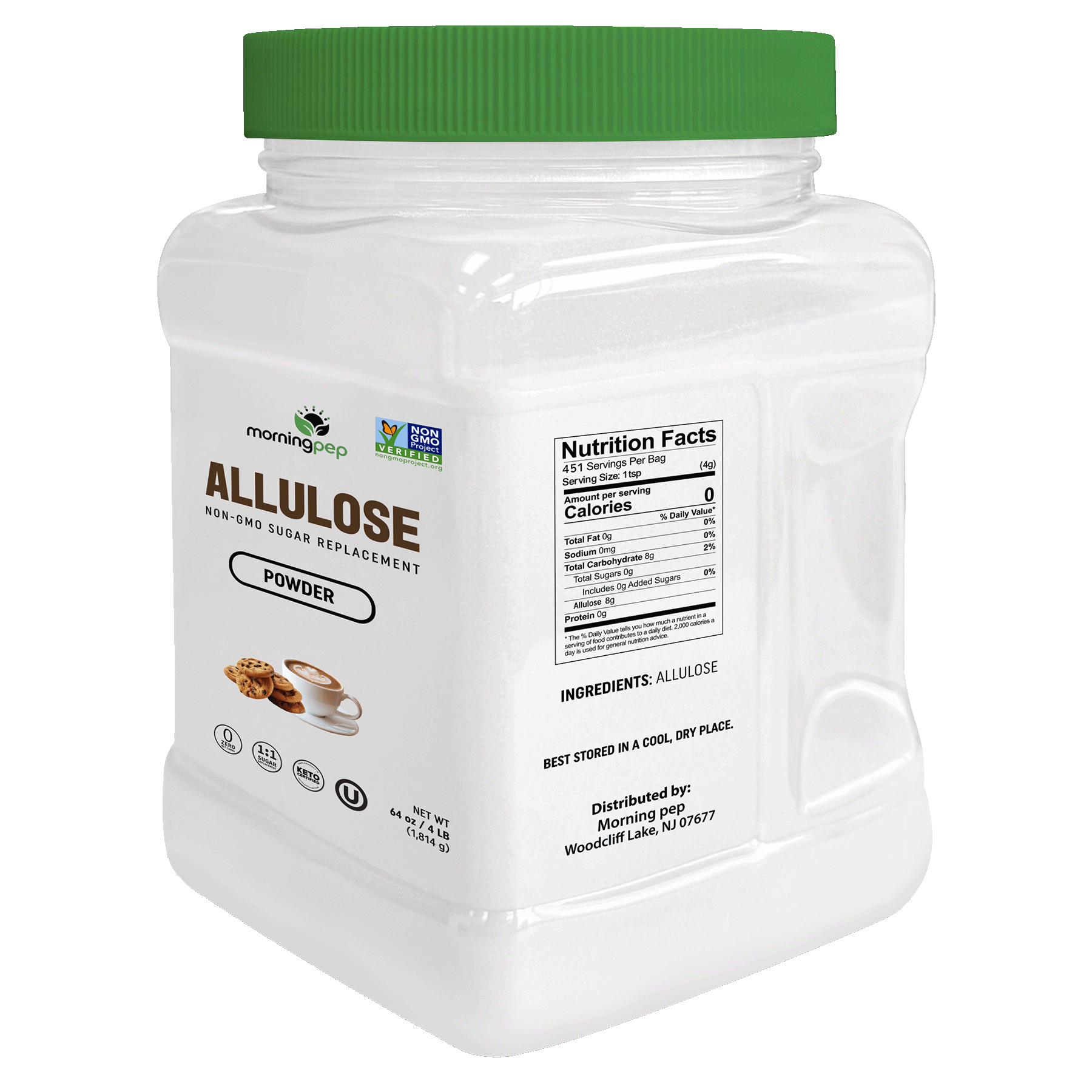 Morning Pep Pure Allulose Sweetener