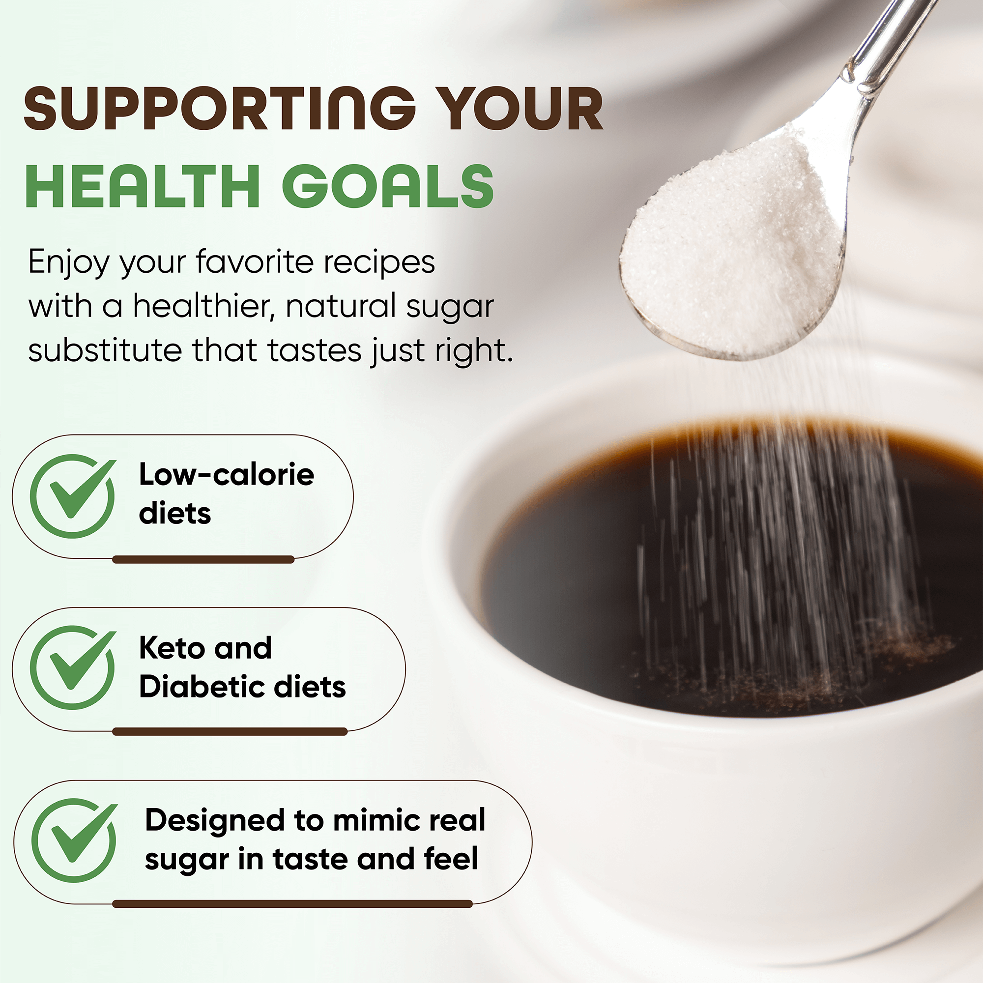 Morning Pep Pure Allulose Sweetener