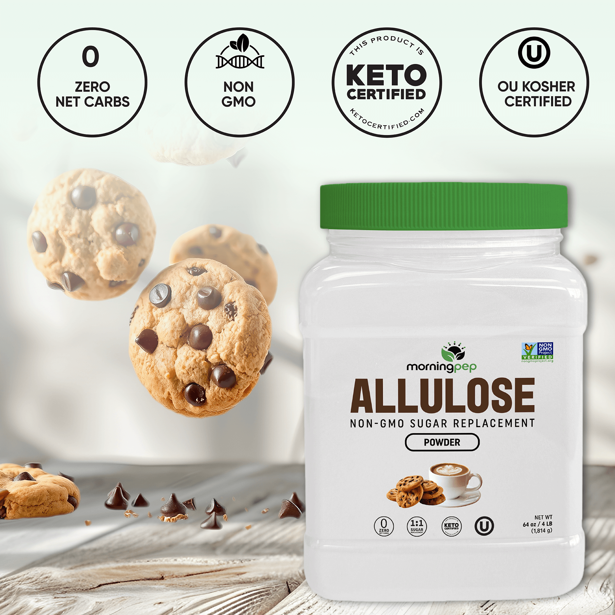 Morning Pep Pure Allulose Sweetener
