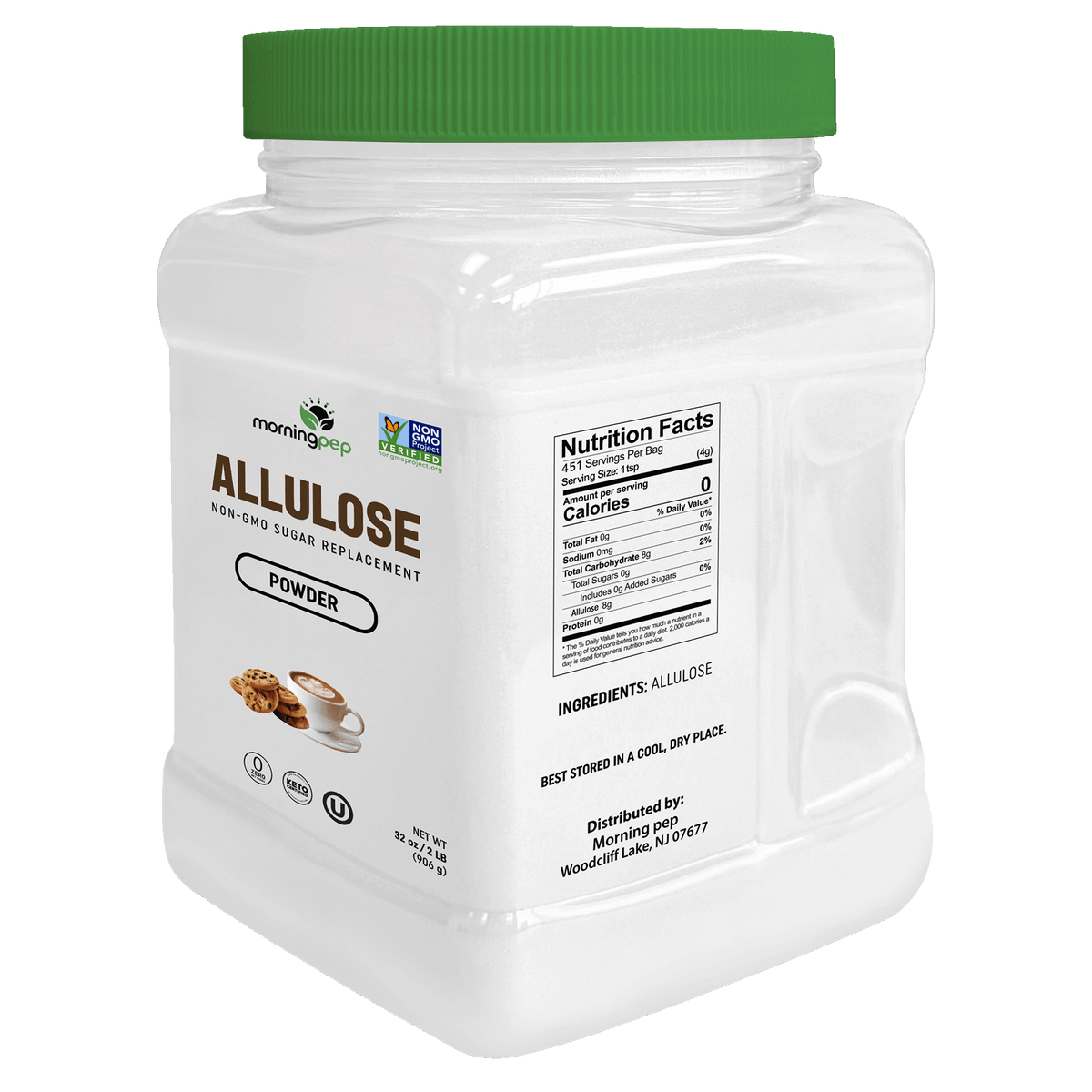 Morning Pep Pure Allulose Sweetener
