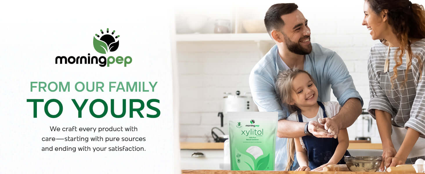 Morning Pep USA Made Birch Xylitol Sweetener