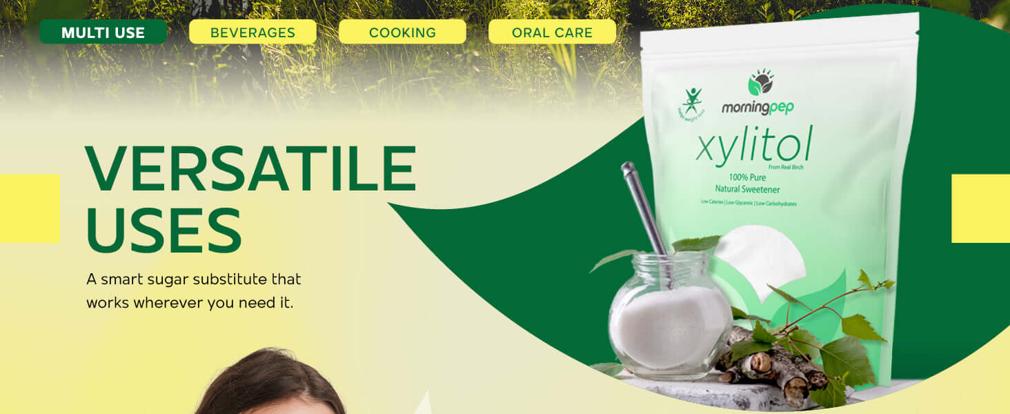 Morning Pep USA Made Birch Xylitol Sweetener