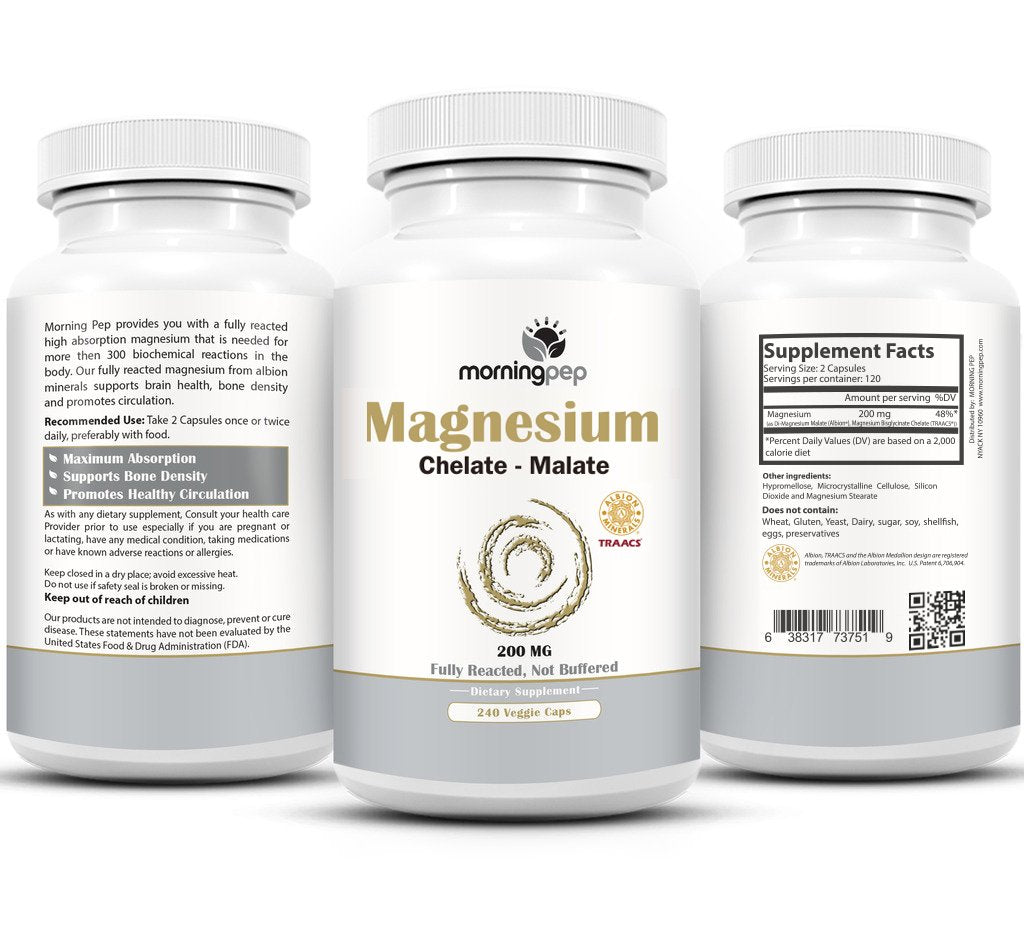 Chelated Magnesium 200 MG