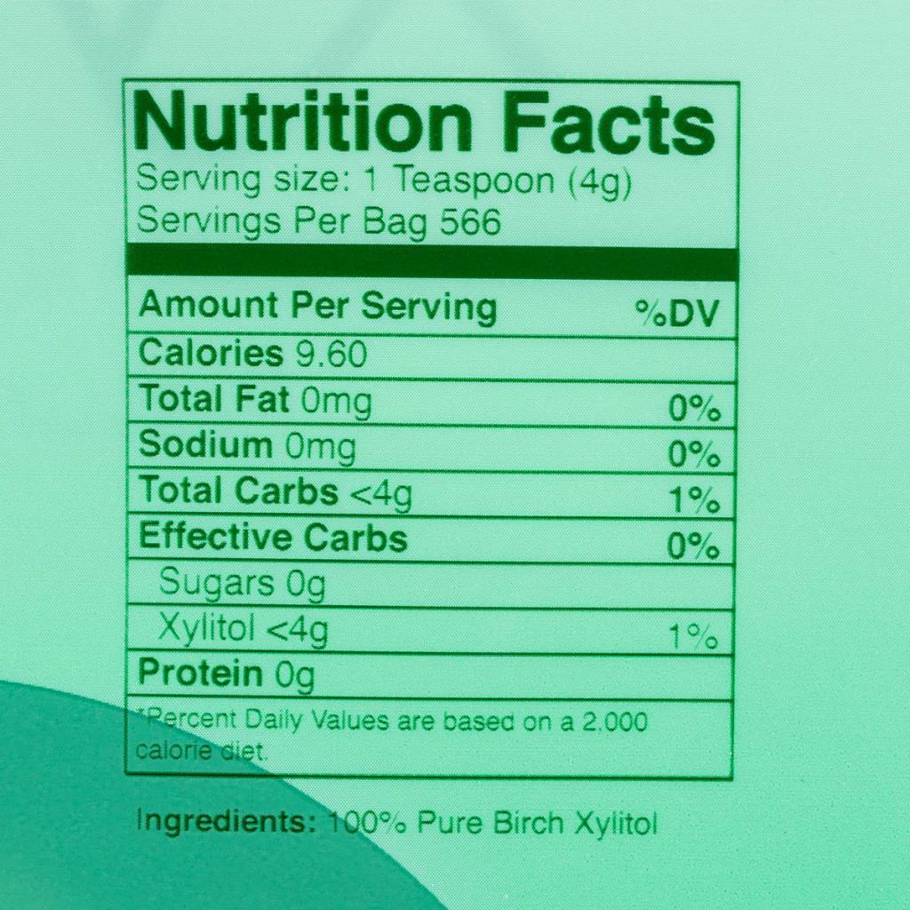 Morning Pep USA Made Birch Xylitol Sweetener Keto Diet Friendly Sugar with no Aftertaste (Not from Corn) Non GMO Gluten Free